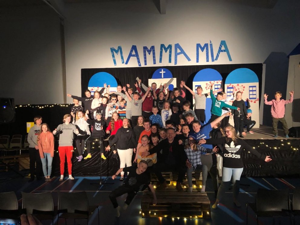 Gunnar Helgason rithöfundur í heimsókn