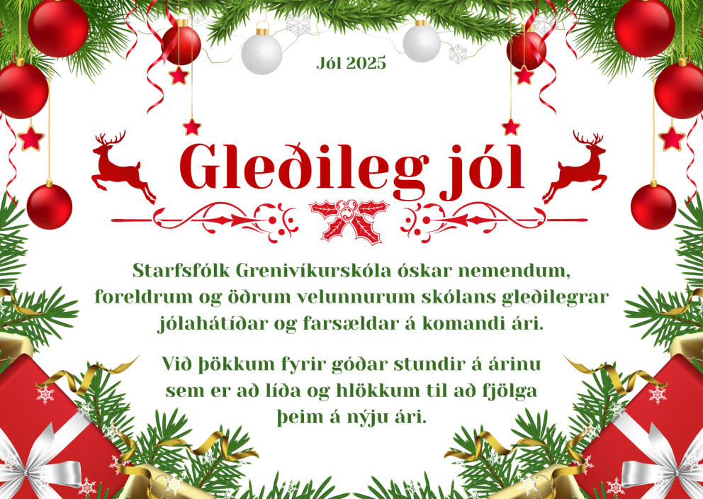 Gleðileg jól!