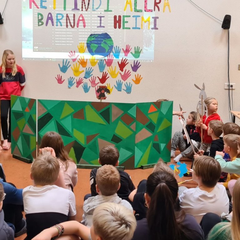 Brúðuleikhús á samveru