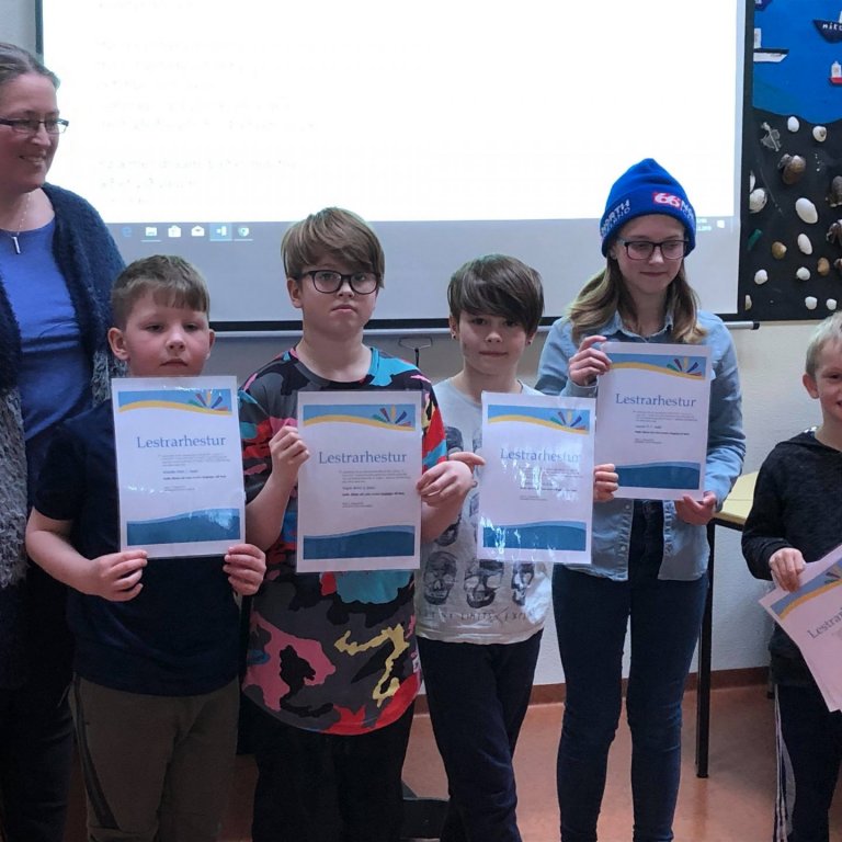 Lestrarátak Ævars vísindamanns lokið