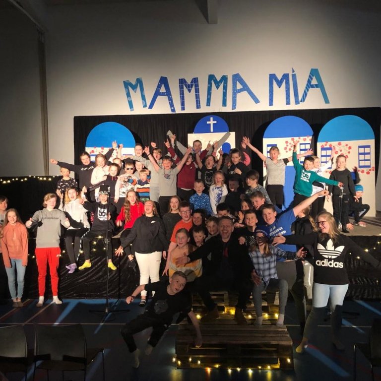 Gunnar Helgason rithöfundur í heimsókn