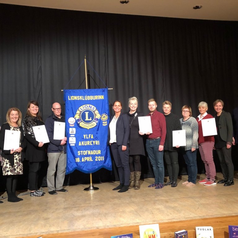 Bókastyrkur frá Lions