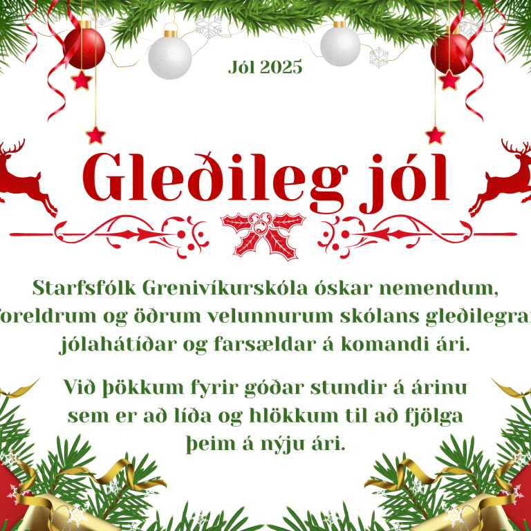 Gleðileg jól!